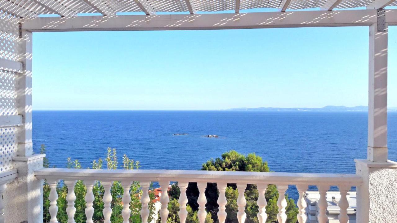 Amazing Seaview Apartment With Terrace & Parking - Casa Artevida Roses Buitenkant foto