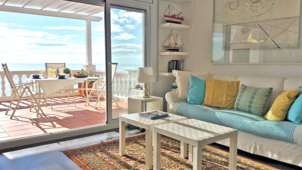 Amazing Seaview Apartment With Terrace & Parking - Casa Artevida Roses Buitenkant foto