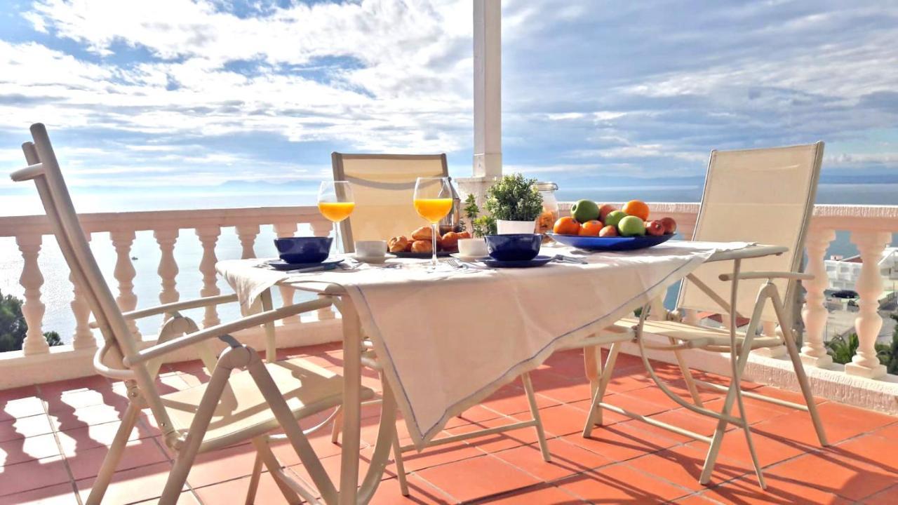 Amazing Seaview Apartment With Terrace & Parking - Casa Artevida Roses Buitenkant foto