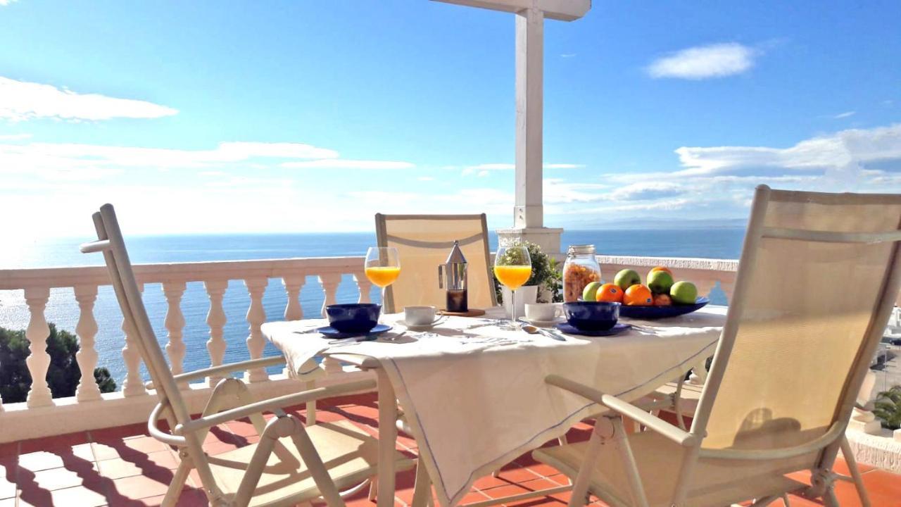 Amazing Seaview Apartment With Terrace & Parking - Casa Artevida Roses Buitenkant foto